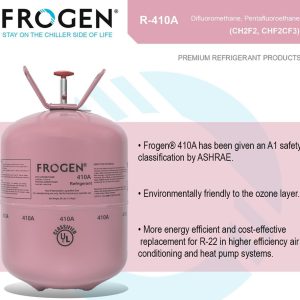 گاز مبرد R410a فروژن (Frogen 410A)