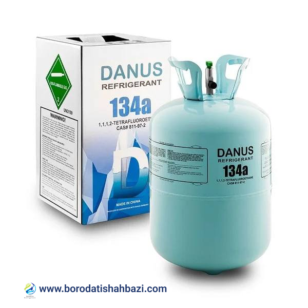 گاز مبرد R134a برند دانوس 1 گاز مبرد R134a برند دانوس