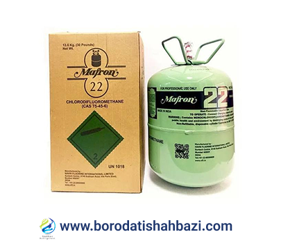 گاز مبرد R22 برند مافرون 1 گاز مبرد R22 برند مافرون
