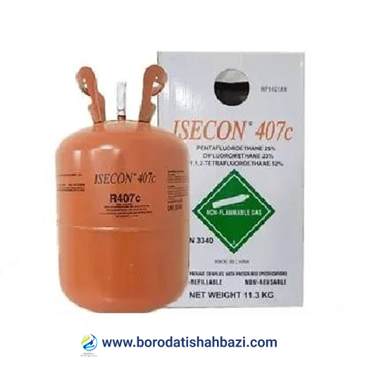 گاز مبرد R407C برند ایسکون 1 گاز مبرد R407C برند ایسکون