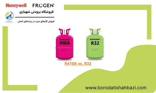 مقایسه کامل R32 vs R410A vs R22